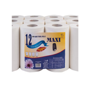 02.03 Χειροπετσέτα Συσκευών Δίφυλλη 450gr 12 Ρολά